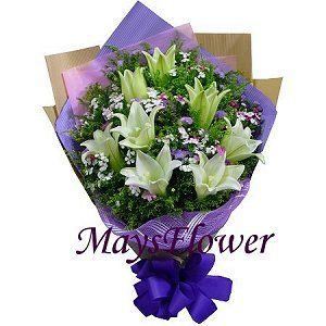 Lilies Bouquet lily7039