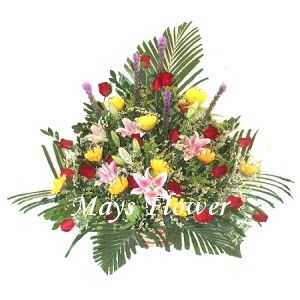 Grand Opening Flower Basket - flower-basket-1060
