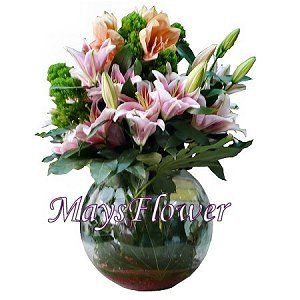 Flower Arrangement in Vase flower-vase-133