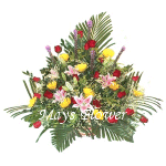 Grand Opening Flower Basket