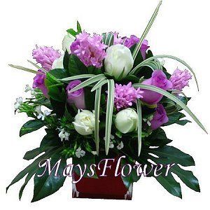 Birthday Flower Basket birthday-basket-011