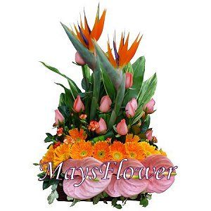 Birthday Flower Basket birthday-basket-006