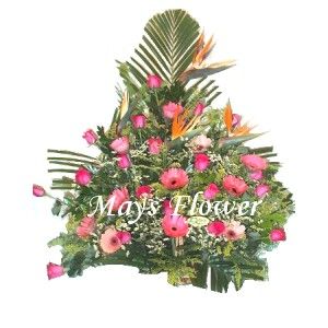 Grand Opening Flower Basket - flbk0046
