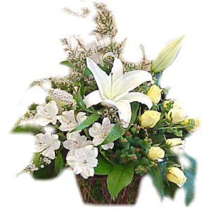 Grand Opening Flower Basket - flbk0102