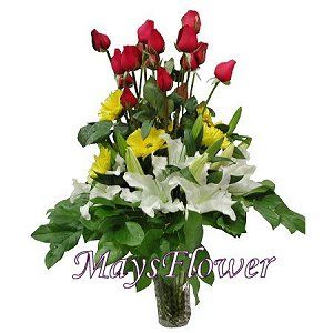 花樽花 鮮花擺設 floral-1003
