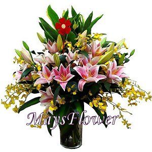 Flower Arrangement in Vase