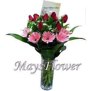 Vase Flower Arrangement flower-vase-103