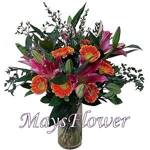 Flower Arrangement in Vase flower-vase-108