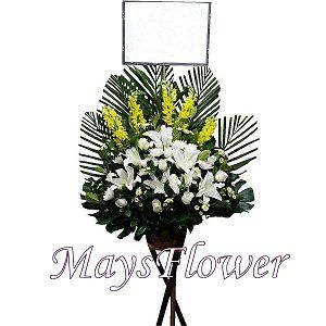 帛事花牌|白事花牌 funeral-flower-011