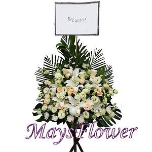 Funeral Flower Basket funeral-flower-011