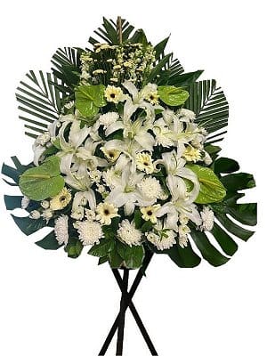 Funeral Flower Basket funeral-flower-118