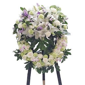 Funeral Flower Basket funeral-wreaths-223