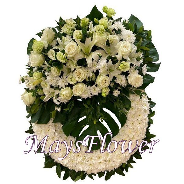 Funeral Flower Basket funeral-wreaths-321