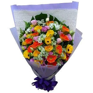 Ӷ  gerbera-bouquet-112