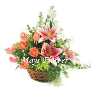 Comfort Flower Basket  getw0203
