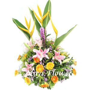 Comfort Flower Basket  getw0228
