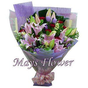母親節花束禮物 - 媽媽,我真的愛你!謝謝你! motherday-flower-1925