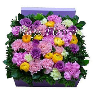 母親節花束禮物 - 媽媽,我真的愛你!謝謝你! motherday-flower-1938
