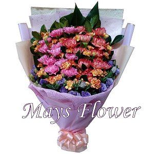 母親節花束禮物 - 媽媽,我真的愛你!謝謝你! mothers-day-flower-2006