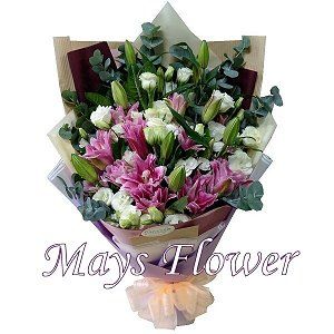 母親節花束禮物 - 媽媽,我真的愛你!謝謝你! mothers-day-flower-2025