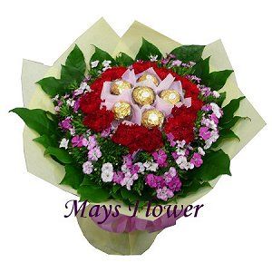康乃馨花束  carnation-bouquet-0411