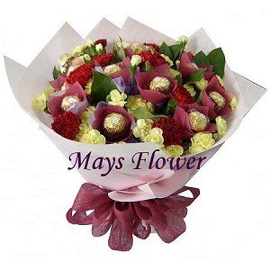 康乃馨花束  carnation-bouquet-0404