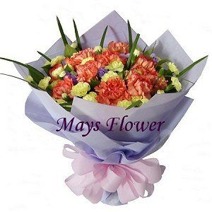 康乃馨花束  carnation-bouquet-0402