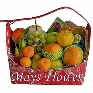 Chinese New Year Fruit Baskets Hampers 120-cny-basket