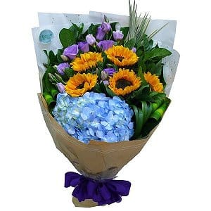 V鸪  sunflower-bouquet-011