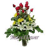 Vase Flower Arrangement floral-1003