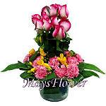 Vase Flower Arrangement floral-1008