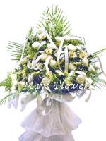 白事花籃帛事花牌 funa0092