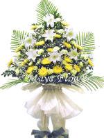 白事花籃帛事花牌 funa0093