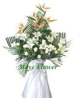 白事花籃帛事花牌 funa0094