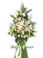 白事花籃帛事花牌 funa0099