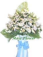 白事花籃帛事花牌 funa0100