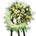 白事花籃帛事花牌 funa0221