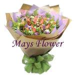 Flower Bouquet Price Range (600 - 900)  rose-bouquet-7020