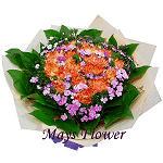 Flower Bouquet Price Range (500 - 600)  carnation-bouquet-0409