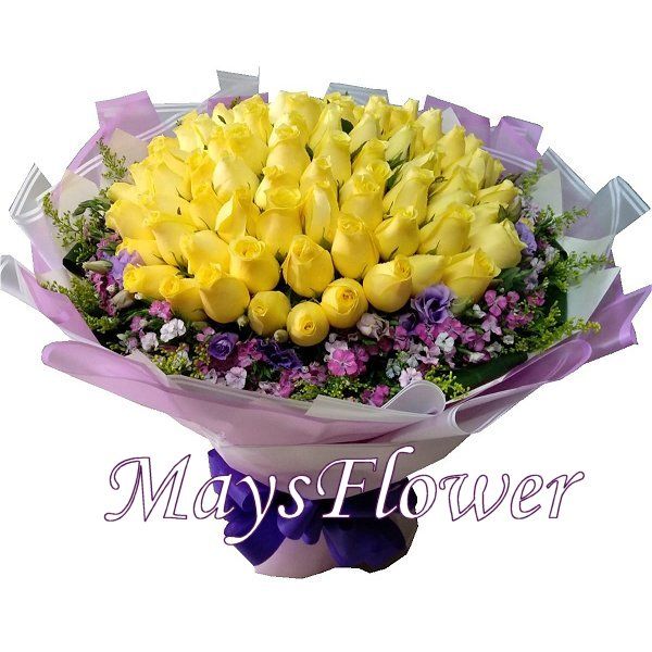 99 Roses Bouquet - bouquet-1207