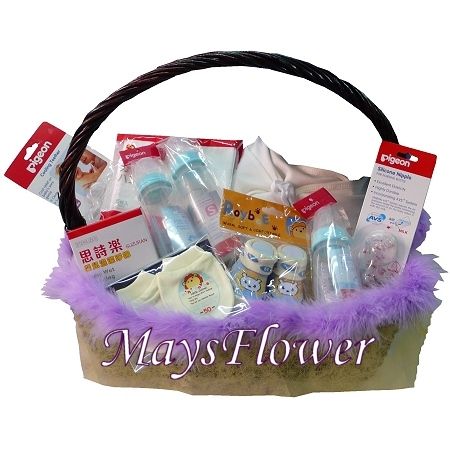 Baby Gift Basket - baby-basket-1014