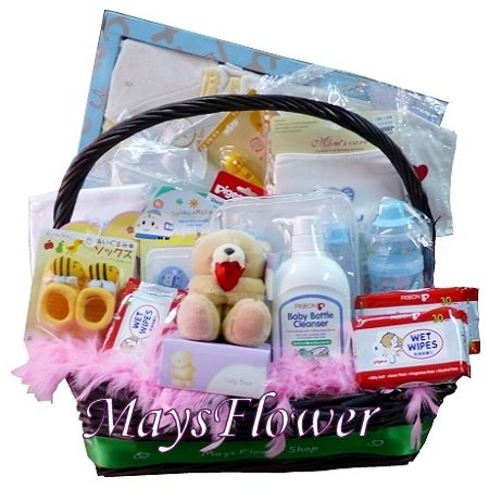 Baby Gift Basket - baby-basket-1015