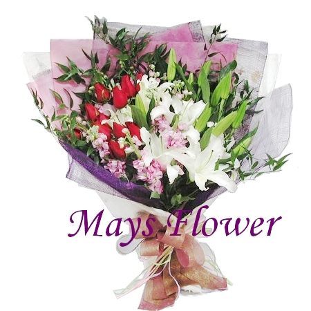 Lilies Bouquet - lily2133