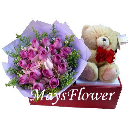 鮮花盒花 - arrangement-1030