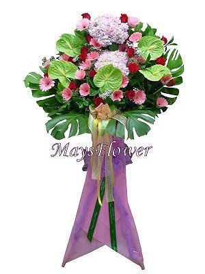 Grand Opening Flower Basket - flower-basket-0265