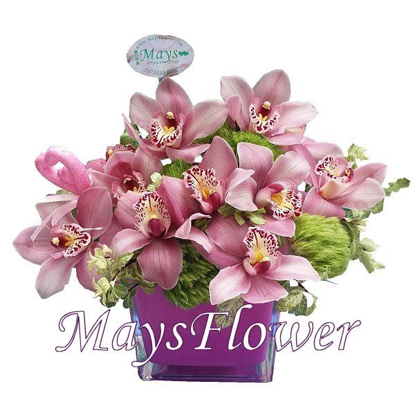 Flower Arrangement in Vase - flower-vase-111