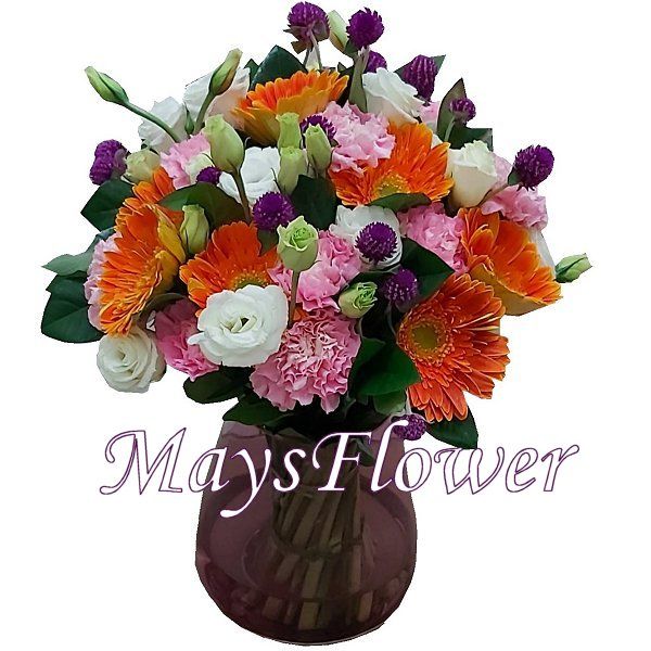 Flower Arrangement in Vase - flower-vase-114