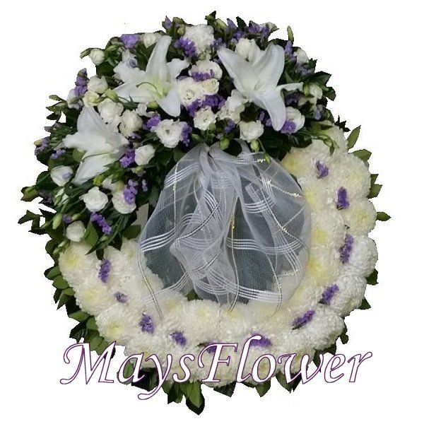 白事花牌花籃 - funeral-wreaths-319