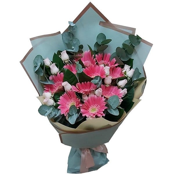 Ӷ - gerbera-bouquet-101