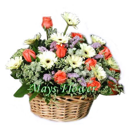 Comfort Flower Basket - getw0202